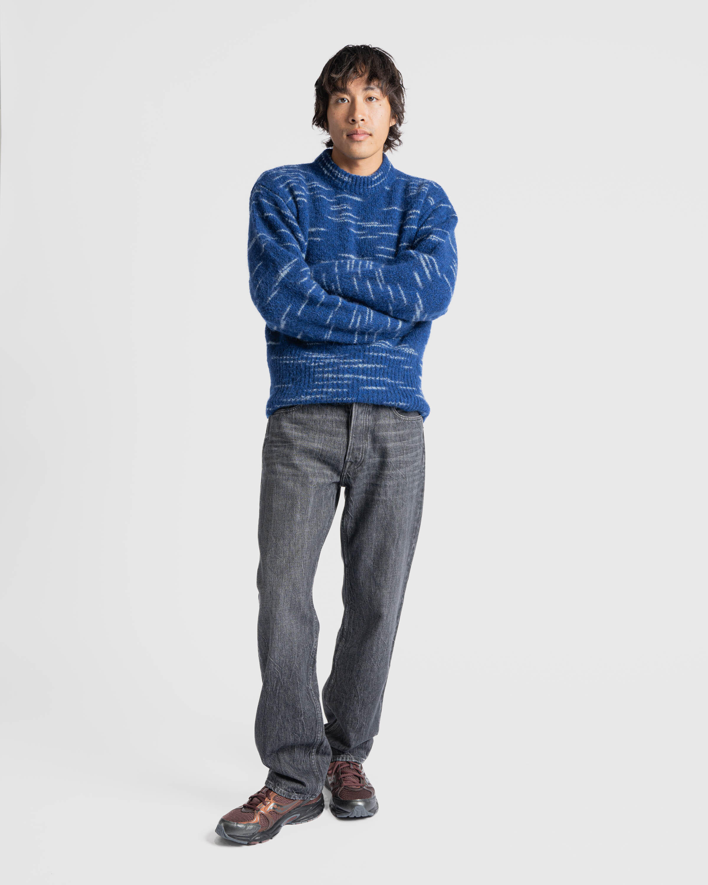 Wood Wood Lachlan Mohair Jumper | 12415507-4013-7230 | AFEW STORE